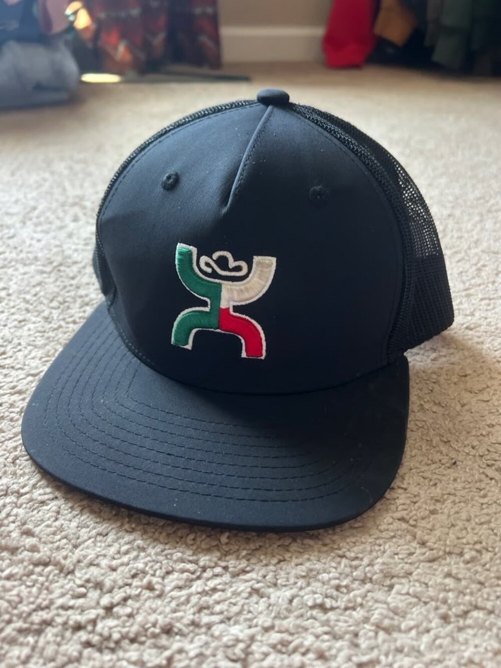 Hooey Boquillas Black Trucker Hat Youth Size
